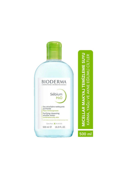 Sebium H2O Sebum Dengeleyici ve Akne Karşıtı Misel Temizleme Suyu 500ml Sebium H2O Sebum Dengeleyici ve Akne Karşıtı Misel Temizleme Suyu 500ml