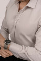Sütlü Kahve Slimfit Hediye Kutulu Erkek Gömlek Sütlü Kahve Slimfit Hediye Kutulu Erkek Gömlek