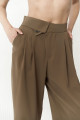 Mai Collection Diego Ön Düğme Detaylı Haki Pantolon Mai Collection Diego Ön Düğme Detaylı Haki Pantolon