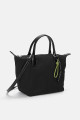 Süslemeli naylon mini tote çanta Süslemeli naylon mini tote çanta