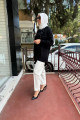 Triko Detaylı Tunik Siyah Triko Detaylı Tunik Siyah