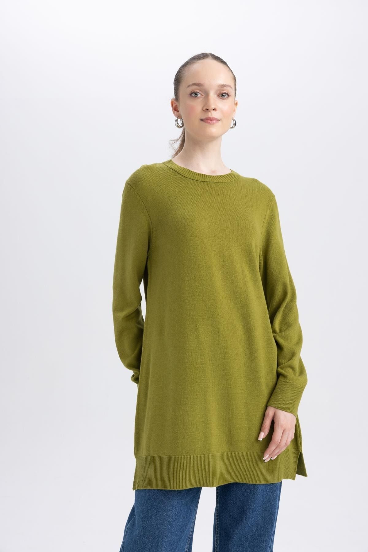 Regular Fit Bisiklet Yaka Tunik H3431az23wn Regular Fit Bisiklet Yaka Tunik H3431az23wn