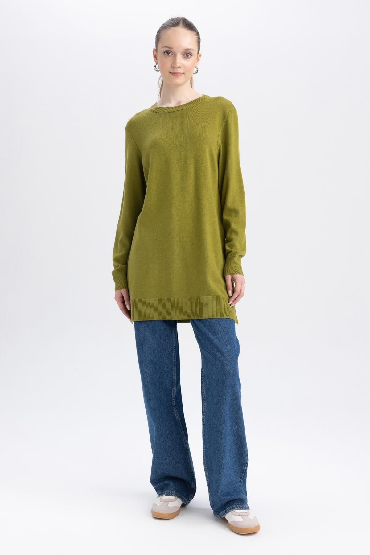 Regular Fit Bisiklet Yaka Tunik H3431az23wn Regular Fit Bisiklet Yaka Tunik H3431az23wn