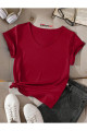 V Yaka (düz Desensiz) Basic Giy Çık Pamuklu Tshirt V Yaka (düz Desensiz) Basic Giy Çık Pamuklu Tshirt