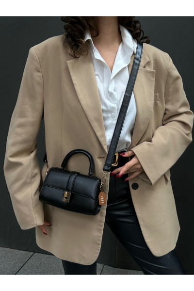 Paula Model Siyah Kadın El Ve Omuz Çantası Paula Model Siyah Kadın El Ve Omuz Çantası