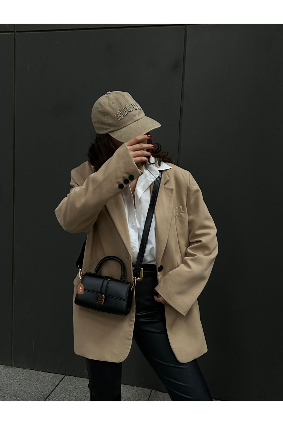 Paula Model Siyah Kadın El Ve Omuz Çantası