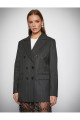 Melis Ağazat X - Oversize Kruvaze Blazer Ceket Melis Ağazat X - Oversize Kruvaze Blazer Ceket