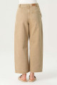 Weslie Camel Rengi Yüksek Bel Patı Fermuarlı Yandan Cepli Cropped Wideleg Jean Pantolon C 4530-107 Weslie Camel Rengi Yüksek Bel Patı Fermuarlı Yandan Cepli Cropped Wideleg Jean Pantolon C 4530-107