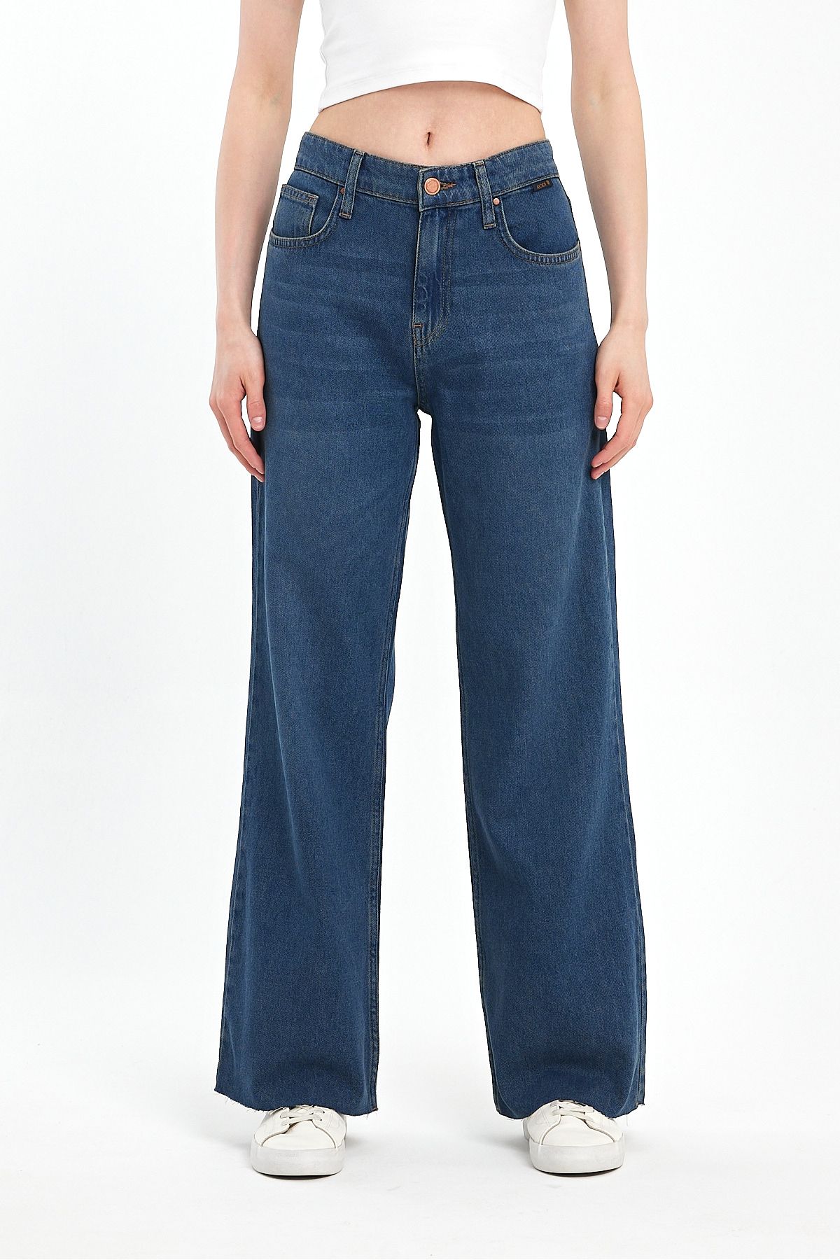 VICTORIA 010 Wıde Leg Fıt Denim Pantolon 0915 VICTORIA 010 Wıde Leg Fıt Denim Pantolon 0915