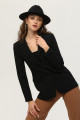 Vatkalı Astarlı Blazer Ceket Siyah 0105110 Vatkalı Astarlı Blazer Ceket Siyah 0105110