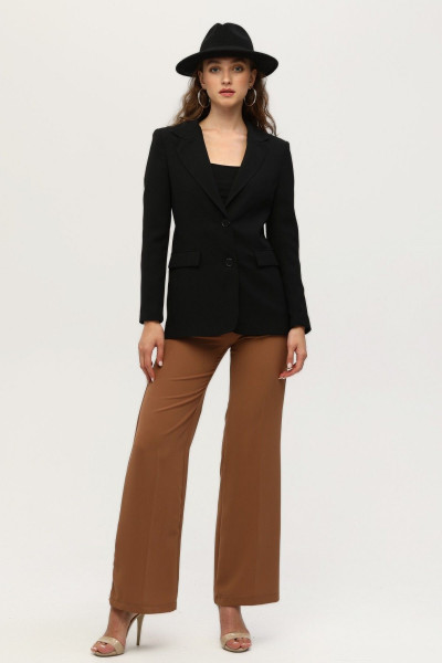Vatkalı Astarlı Blazer Ceket Siyah 0105110 Vatkalı Astarlı Blazer Ceket Siyah 0105110