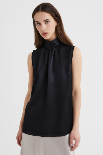 Kolsuz Saten Bluz