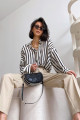 Mad Girls Beyaz Çizgili Gömlek Mg1383 Mad Girls Beyaz Çizgili Gömlek Mg1383