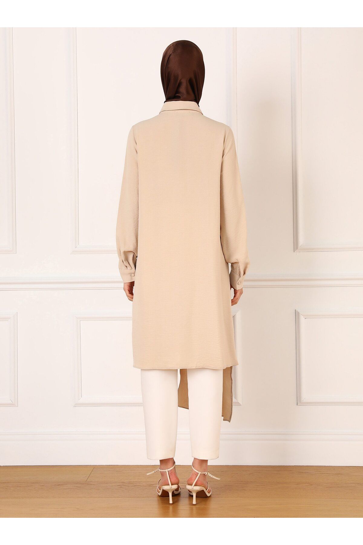 Tunik - Bej - Refka Casual Tunik - Bej - Refka Casual