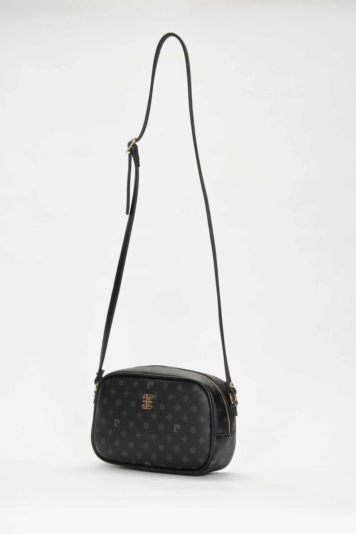 Siyah Monogram Kadın Omuz Çantası 05PO22Y1538