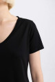 Regular Fit V Yaka Kısa Kollu Tişört W9204Az Regular Fit V Yaka Kısa Kollu Tişört W9204Az