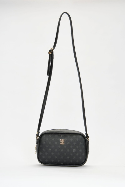 Siyah Monogram Kadın Omuz Çantası 05PO22Y1538 Siyah Monogram Kadın Omuz Çantası 05PO22Y1538