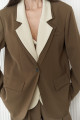 Mai Collection Elias Çift Yaka Detay Haki Blazer Mai Collection Elias Çift Yaka Detay Haki Blazer
