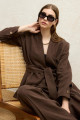 KETEN KRUVAZE BLAZER CEKET ACI KAHVE KETEN KRUVAZE BLAZER CEKET ACI KAHVE