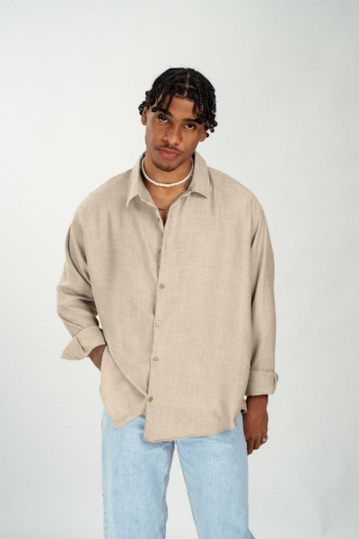 Oversize Erkek Gömlek