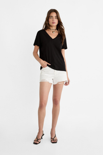 V Yaka Basic T-shirt V Yaka Basic T-shirt