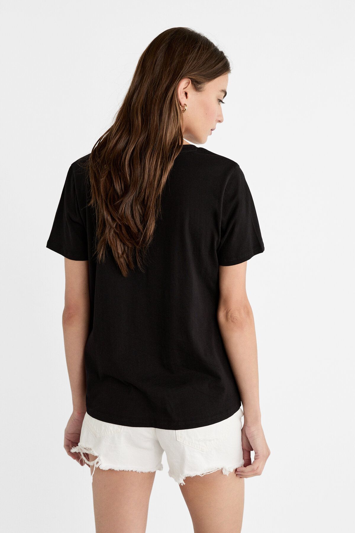 V Yaka Basic T-shirt V Yaka Basic T-shirt