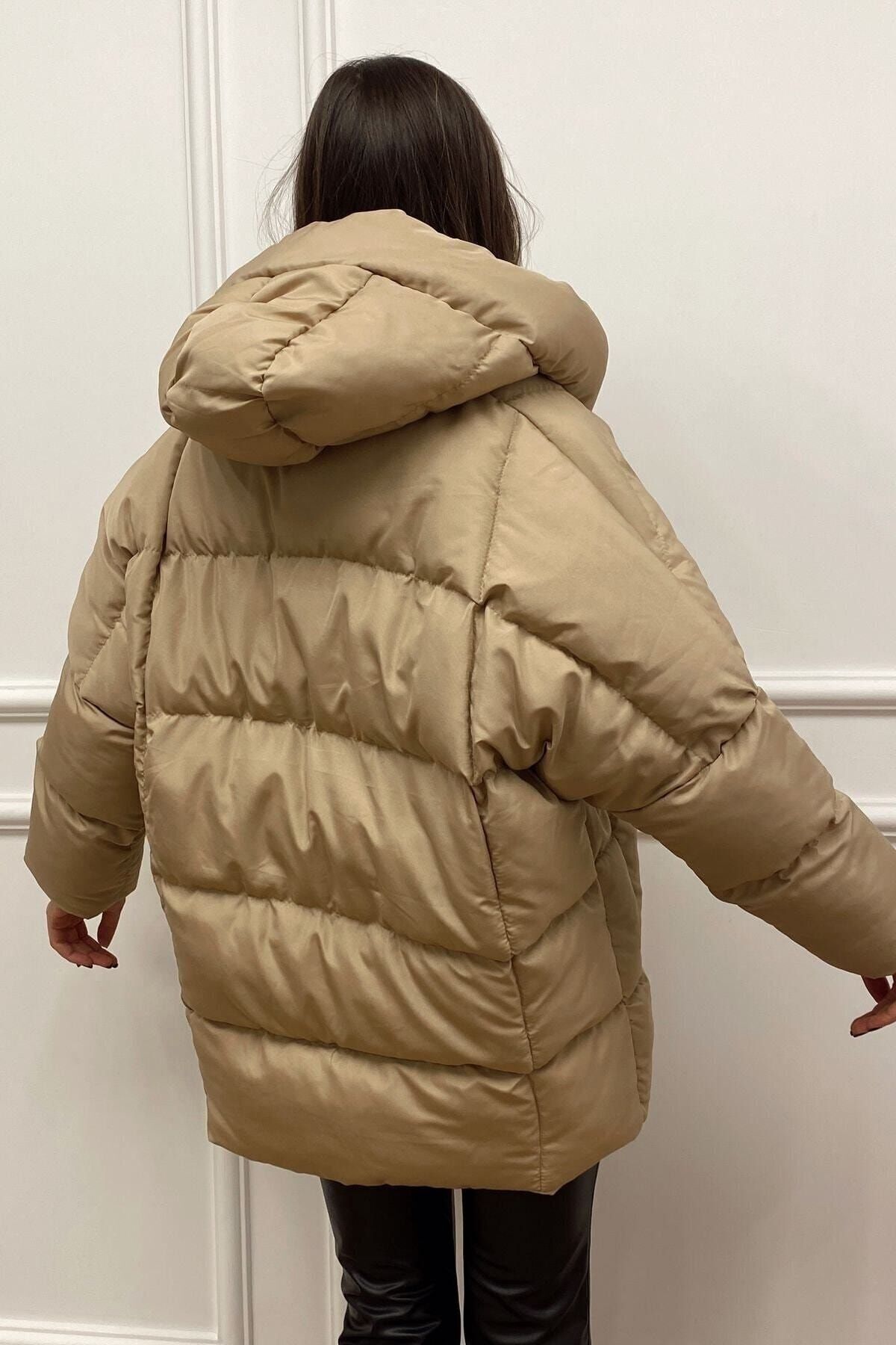 Yarasa Kol Şişme Mont Yarasa Kol Şişme Mont