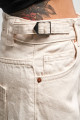 Kadın Raw Renk Baggy Fit Süper Uzun Denim Pantolon Kadın Raw Renk Baggy Fit Süper Uzun Denim Pantolon