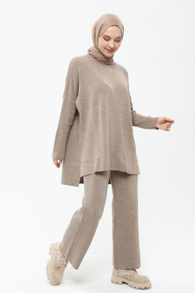 Kadın Triko Pantolonlu Takım - 4175 Kadın Triko Pantolonlu Takım - 4175
