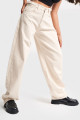 Kadın Raw Renk Baggy Fit Süper Uzun Denim Pantolon Kadın Raw Renk Baggy Fit Süper Uzun Denim Pantolon