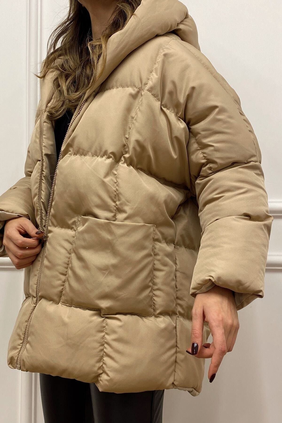 Yarasa Kol Şişme Mont Yarasa Kol Şişme Mont