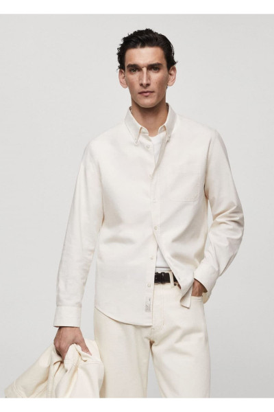 Regular fit pamuklu Oxford gömlek Regular fit pamuklu Oxford gömlek