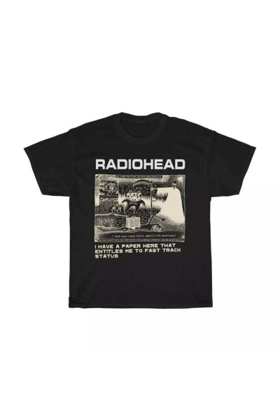 Radiohead Dna Breeding Siyah Unisex T-shirt