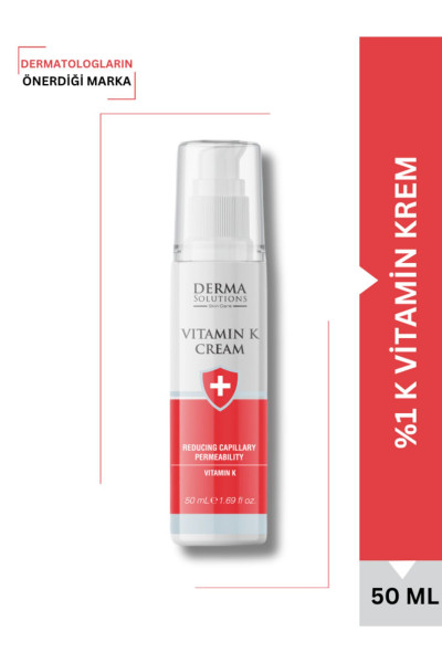 VİTAMİN K %1 KREM - Kılcal Geçirgenliği Azaltan K Vitaminli Krem VİTAMİN K %1 KREM - Kılcal Geçirgenliği Azaltan K Vitaminli Krem