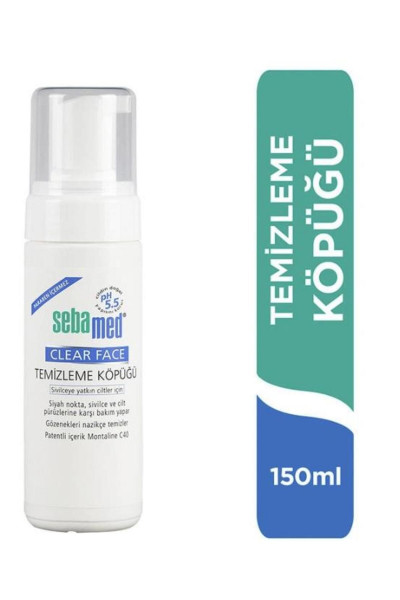 Cleear Face Yüz Temizleme Köpüğü 150ml Cleear Face Yüz Temizleme Köpüğü 150ml