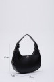 Siyah Shk110 Özel Ayarlanabilir Askılı Fermuarlı El, Kol ve Omuz Çantası U:17 E:27 G:7 cm