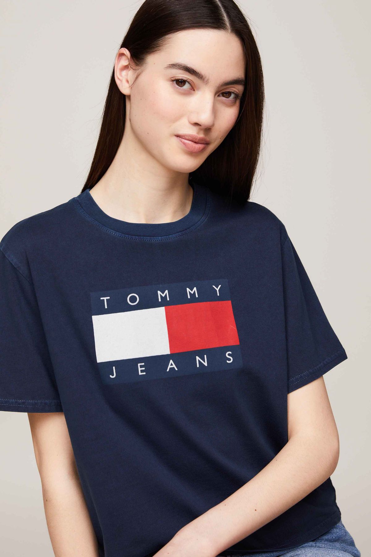 TJW BXY TOMMY FLAG TEE EXT TJW BXY TOMMY FLAG TEE EXT