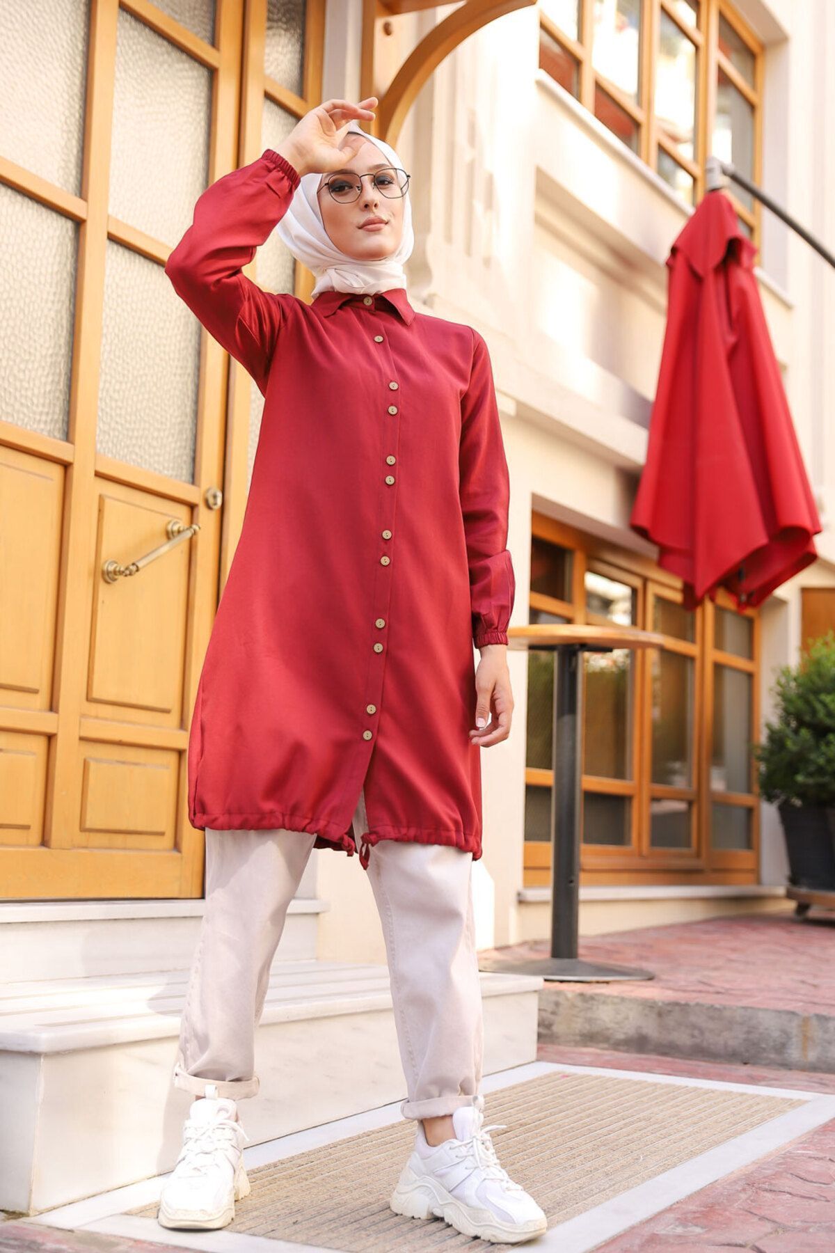 Tunık Bordo - 8359 Tunık Bordo - 8359
