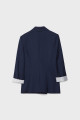 Slim fit kruvaze blazer Slim fit kruvaze blazer