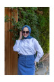 Tesettür Etek- Indigo Tesettür Etek- Indigo