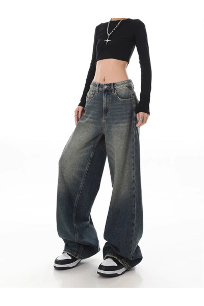 Y2K Eskitme Unisex Baggy   JEAN PANTOLON Y2K Eskitme Unisex Baggy   JEAN PANTOLON