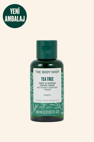 Çay Ağacı Tea Tree Yüz Yıkama Jeli 60 ml Çay Ağacı Tea Tree Yüz Yıkama Jeli 60 ml