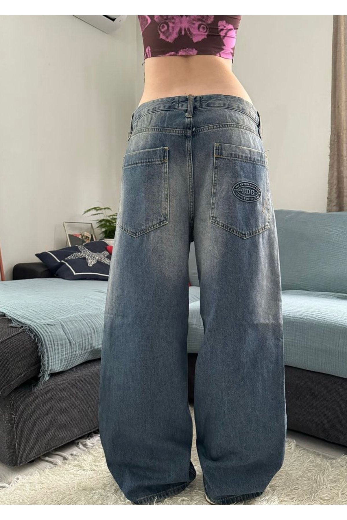 Y2K Eskitme Unisex Baggy   JEAN PANTOLON Y2K Eskitme Unisex Baggy   JEAN PANTOLON