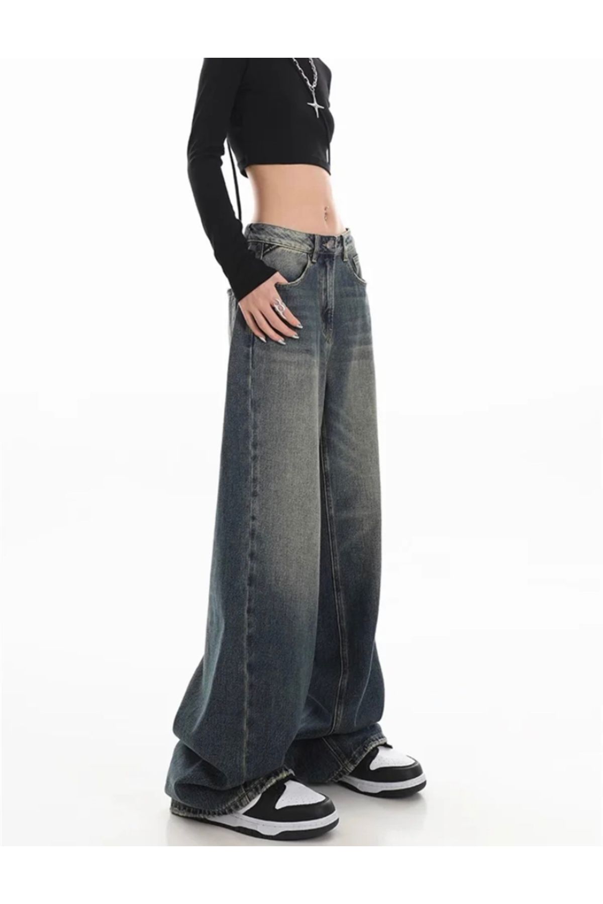Y2K Eskitme Unisex Baggy   JEAN PANTOLON Y2K Eskitme Unisex Baggy   JEAN PANTOLON
