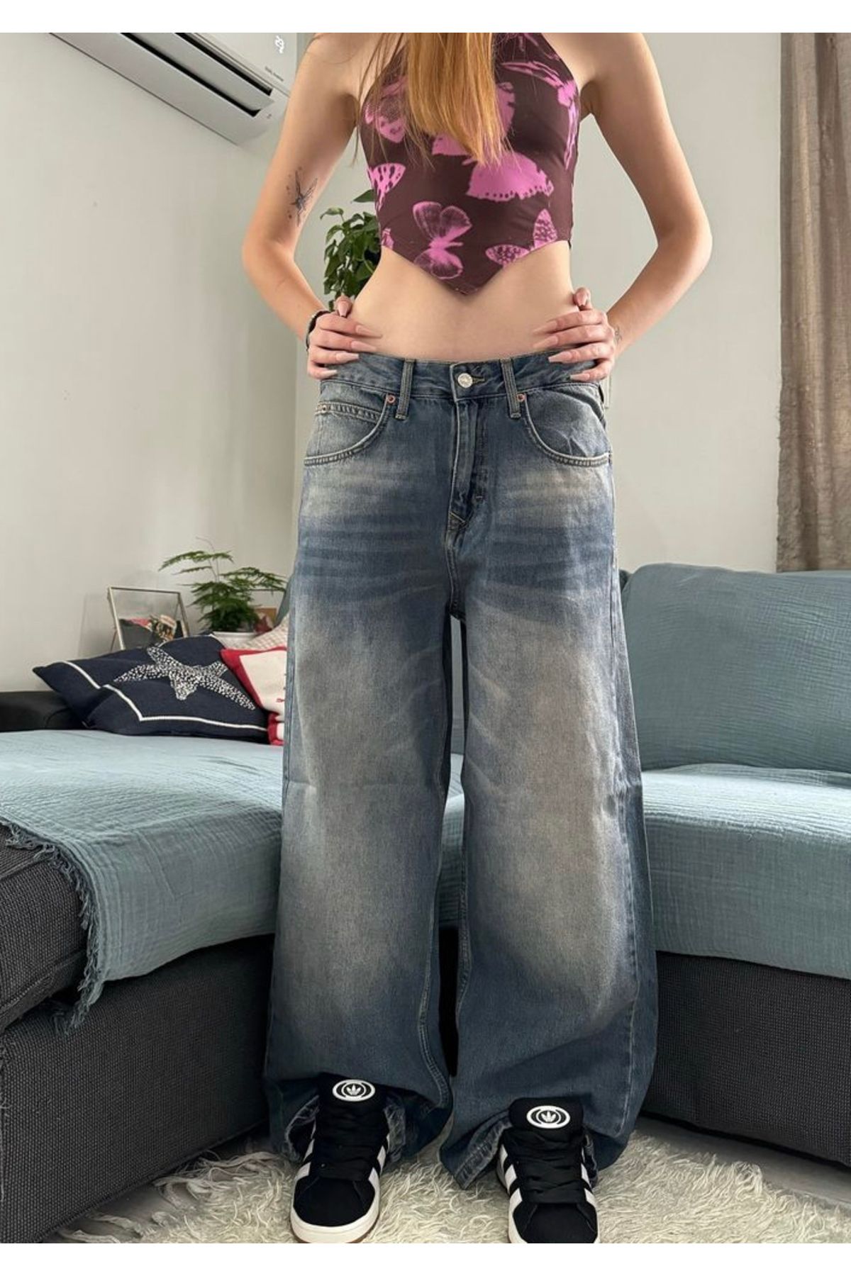 Y2K Eskitme Unisex Baggy   JEAN PANTOLON Y2K Eskitme Unisex Baggy   JEAN PANTOLON