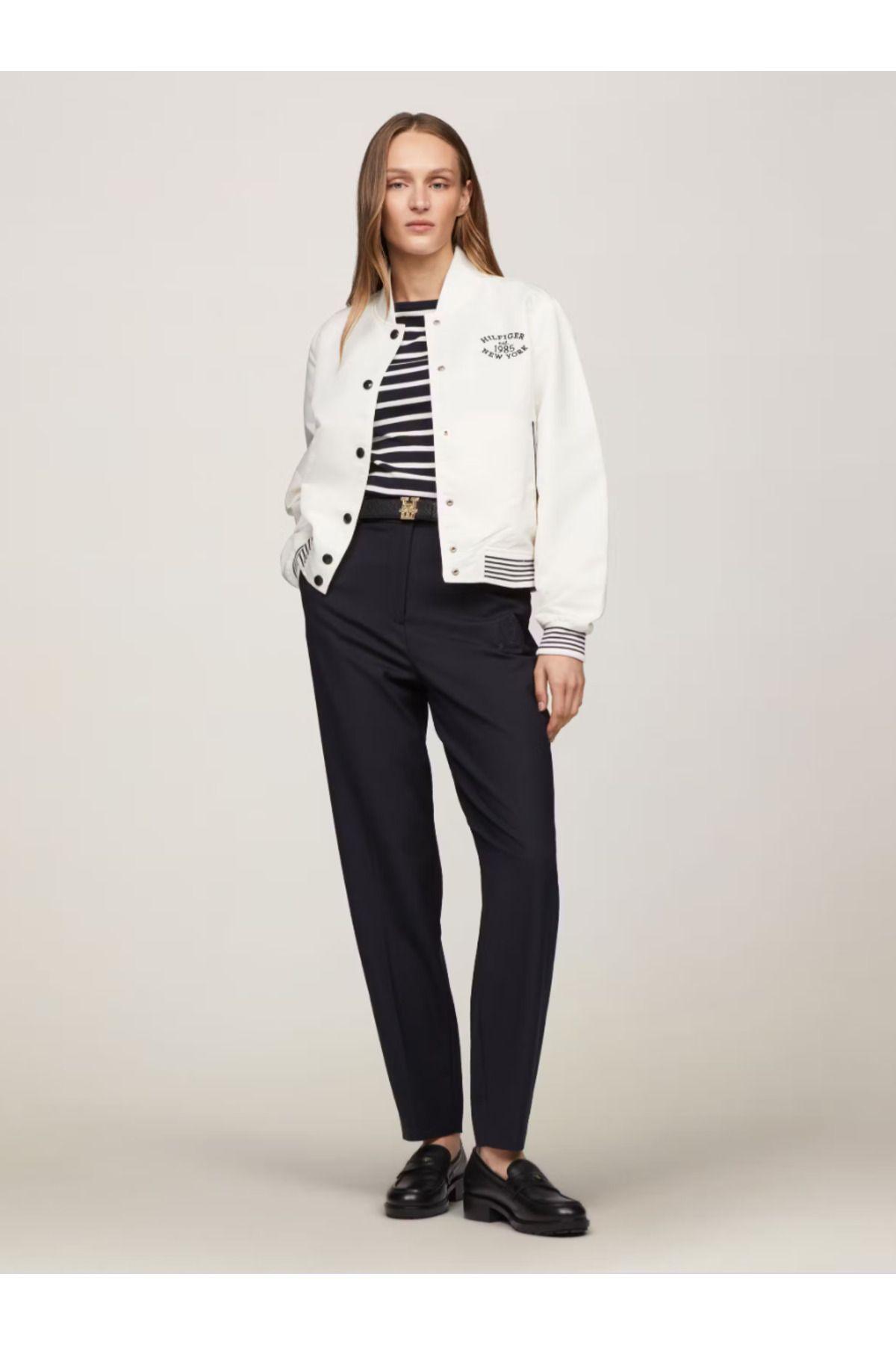 Varsity Water Repellent Bomber Jacket Varsity Water Repellent Bomber Jacket