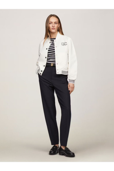 Varsity Water Repellent Bomber Jacket