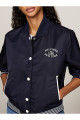 Varsity Water Repellent Bomber Jacket Varsity Water Repellent Bomber Jacket