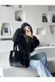 Midnight Juicy Tote Kadın Peluş Omuz Çantası Midnight Juicy Tote Kadın Peluş Omuz Çantası