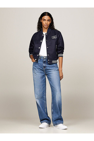 Varsity Water Repellent Bomber Jacket